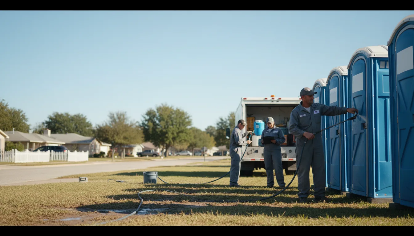 Long-Term Portable Toilet Rental in Brunswick, GA near me